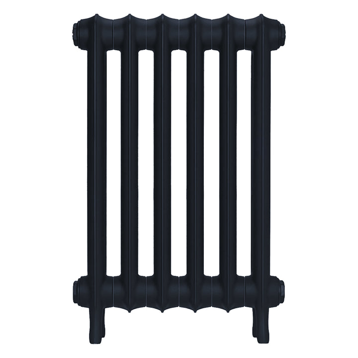 Emmeline II - Midnight Ink Cast Iron Column Radiator H613mm x W429mm 2 Column - Wall Hung