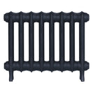 Emmeline II - Midnight Ink Cast Iron Column Radiator H413mm x W562mm 2 Column - Wall Hung