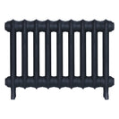 Emmeline II - Midnight Ink Cast Iron Column Radiator H413mm x W629mm 2 Column - Wall Hung