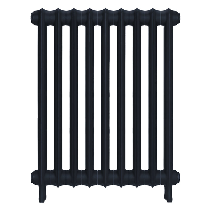 Emmeline II - Midnight Ink Cast Iron Column Radiator H813mm x W629mm 2 Column - Wall Hung