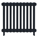 Emmeline III - Midnight Ink Cast Iron Column Radiator H616mm x W695mm 3 Column - Wall Hung