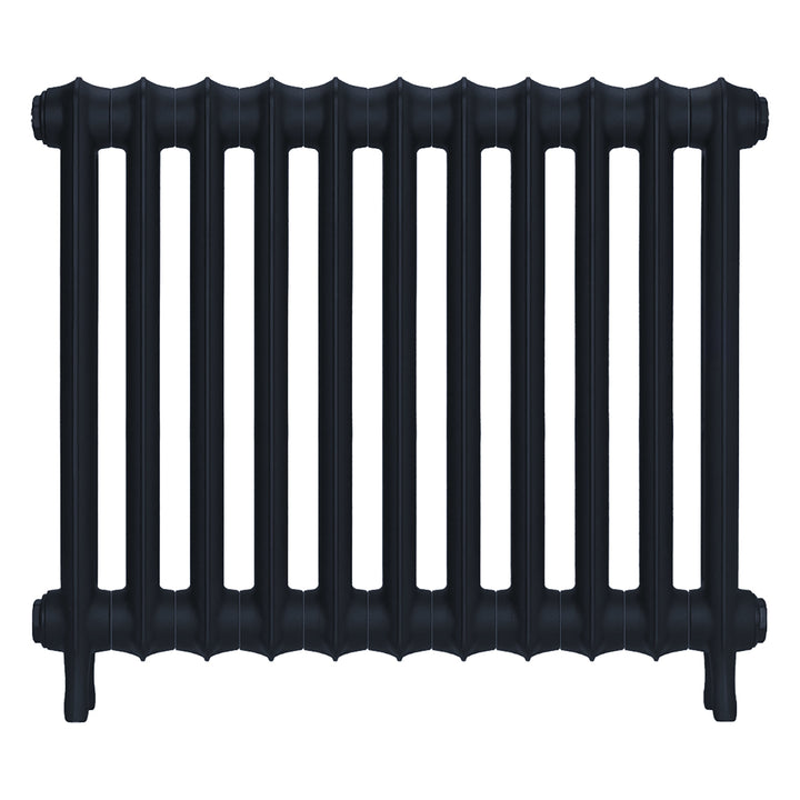 Emmeline III - Midnight Ink Cast Iron Column Radiator H616mm x W762mm 3 Column - Wall Hung