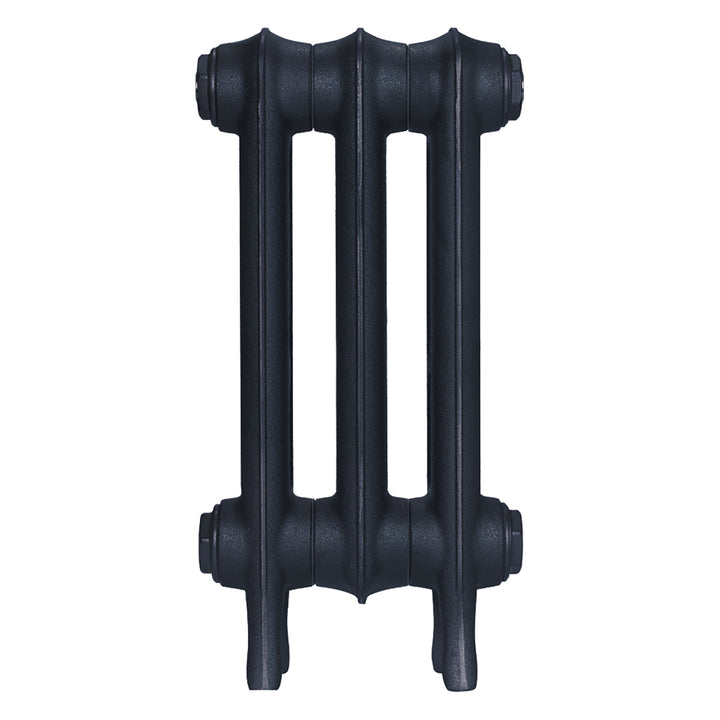 Emmeline III - Midnight Ink Cast Iron Column Radiator H416mm x W230mm 3 Column - Wall Hung