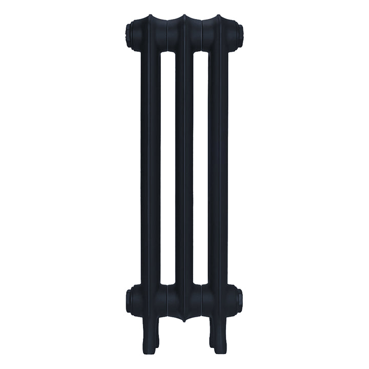 Emmeline III - Midnight Ink Cast Iron Column Radiator H616mm x W230mm 3 Column - Wall Hung