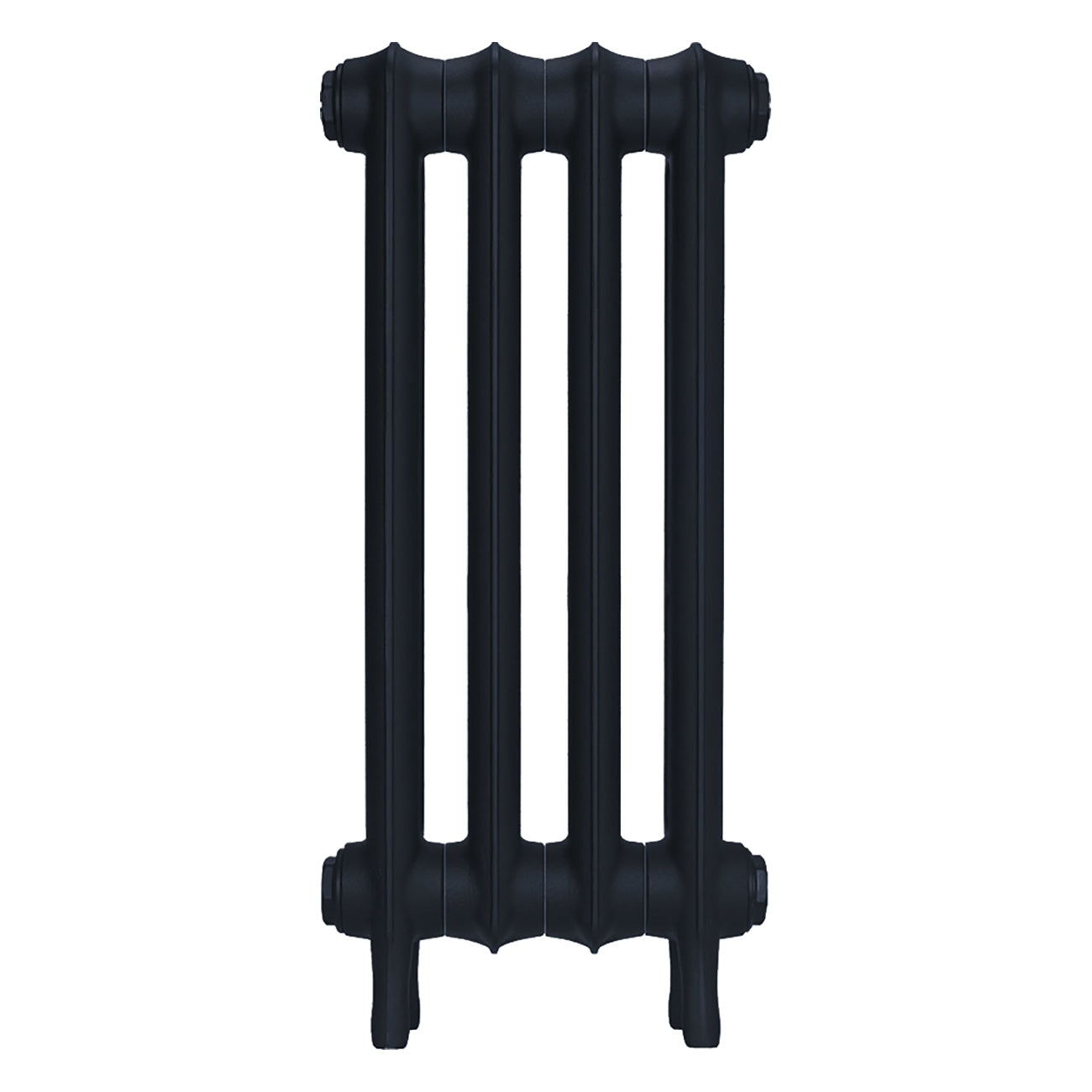 Emmeline III - Midnight Ink Cast Iron Column Radiator H616mm x W296mm 3 Column - Wall Hung