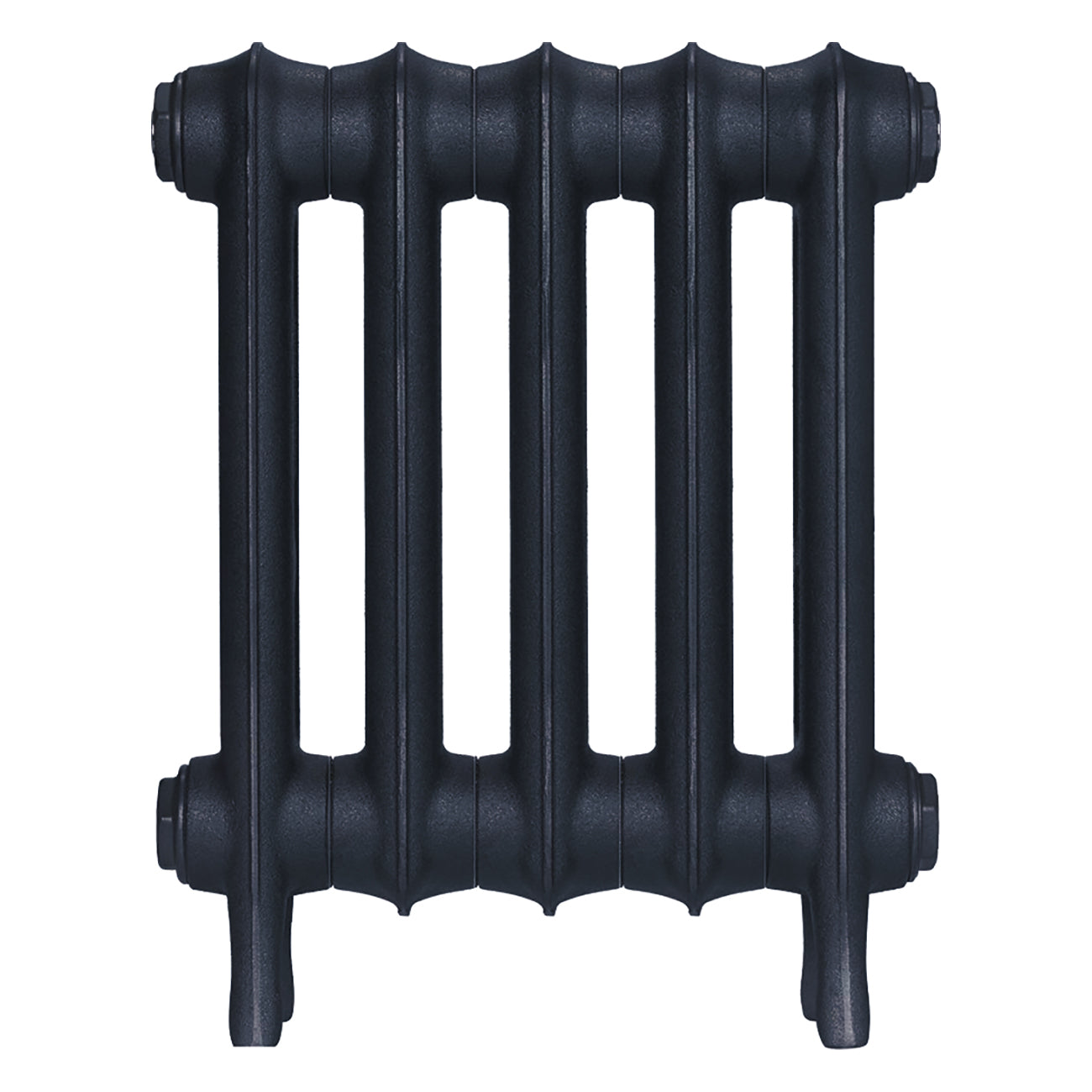 Emmeline III - Midnight Ink Cast Iron Column Radiator H416mm x W363mm 3 Column - Wall Hung
