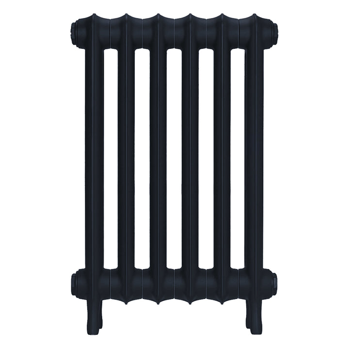 Emmeline III - Midnight Ink Cast Iron Column Radiator H616mm x W429mm 3 Column - Wall Hung