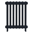 Emmeline III - Midnight Ink Cast Iron Column Radiator H616mm x W496mm 3 Column - Wall Hung