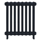 Emmeline III - Midnight Ink Cast Iron Column Radiator H616mm x W562mm 3 Column - Wall Hung