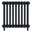 Emmeline III - Midnight Ink Cast Iron Column Radiator H616mm x W629mm 3 Column - Wall Hung