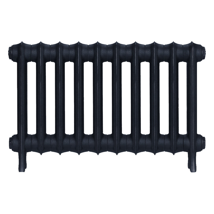 Emmeline I - Pencil Grey Cast Iron Column Radiator H407mm x W695mm 1 Column - Wall Hung