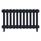Emmeline I - Pencil Grey Cast Iron Column Radiator H407mm x W762mm 1 Column - Wall Hung