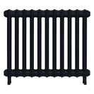 Emmeline I - Pencil Grey Cast Iron Column Radiator H607mm x W762mm 1 Column - Wall Hung