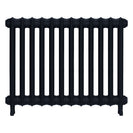 Emmeline I - Pencil Grey Cast Iron Column Radiator H607mm x W828mm 1 Column - Wall Hung