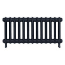 Emmeline I - Pencil Grey Cast Iron Column Radiator H407mm x W895mm 1 Column - Wall Hung