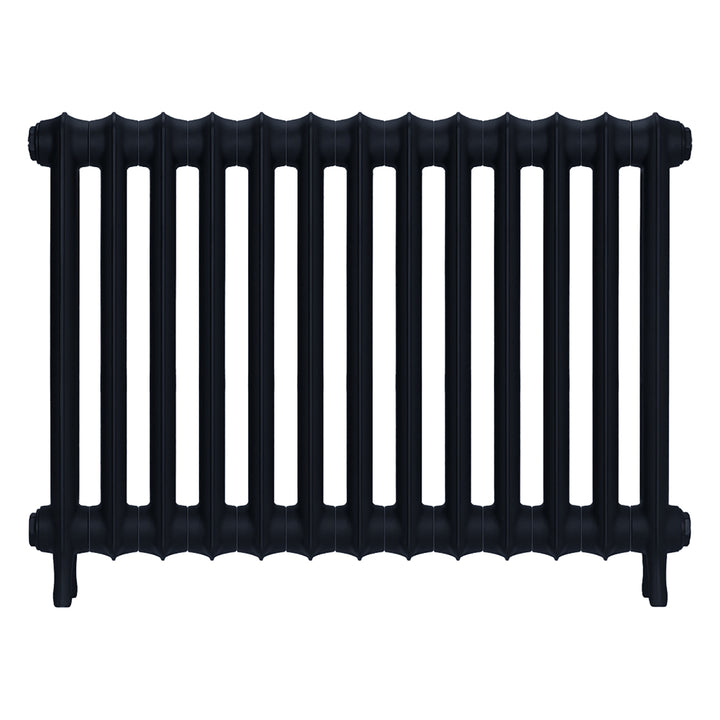 Emmeline I - Pencil Grey Cast Iron Column Radiator H607mm x W895mm 1 Column - Wall Hung