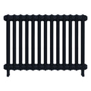 Emmeline I - Pencil Grey Cast Iron Column Radiator H607mm x W895mm 1 Column - Wall Hung