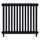 Emmeline I - Pencil Grey Cast Iron Column Radiator H807mm x W895mm 1 Column - Wall Hung