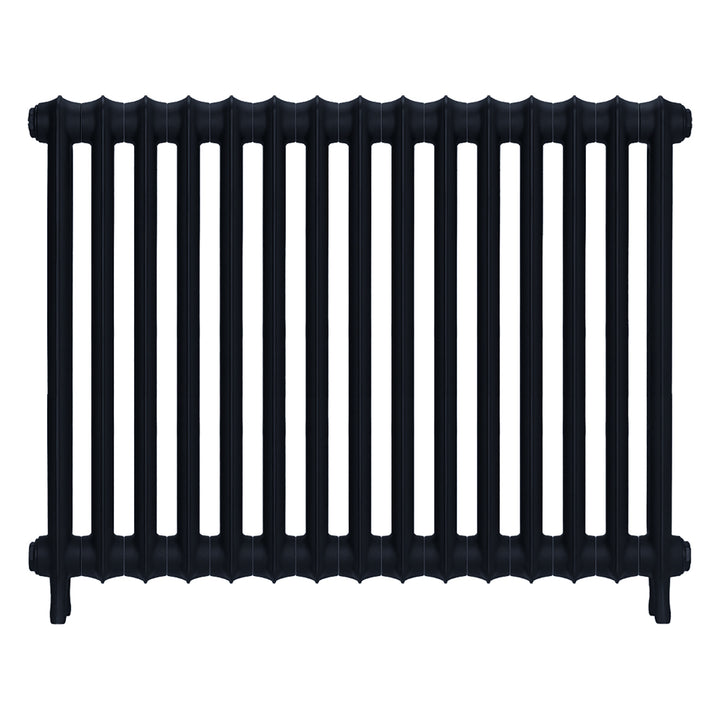 Emmeline I - Pencil Grey Cast Iron Column Radiator H807mm x W1028mm 1 Column - Wall Hung