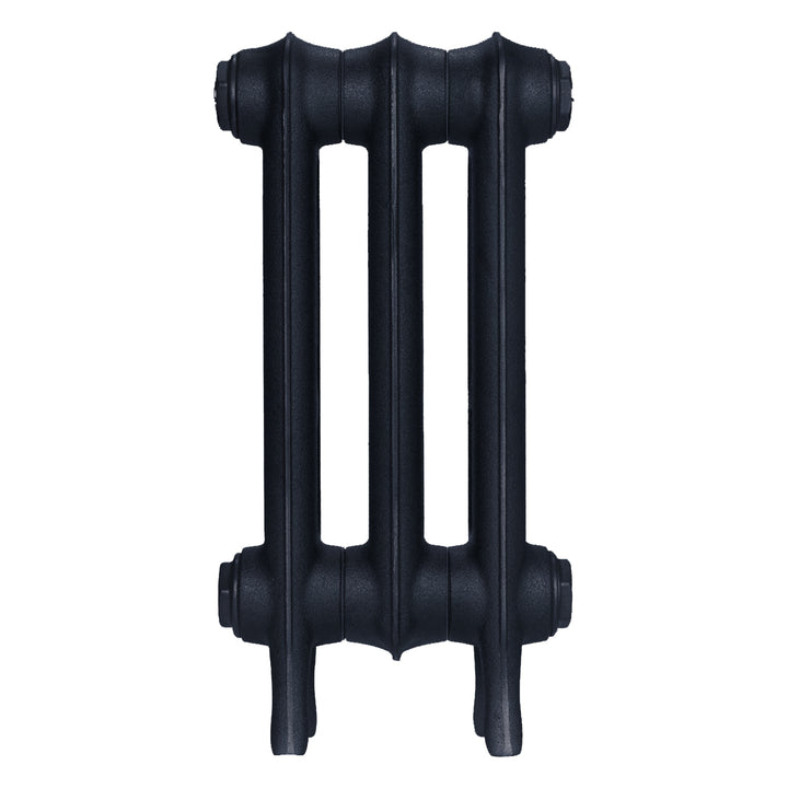 Emmeline I - Pencil Grey Cast Iron Column Radiator H407mm x W230mm 1 Column - Wall Hung