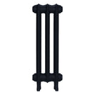 Emmeline I - Pencil Grey Cast Iron Column Radiator H607mm x W230mm 1 Column - Wall Hung
