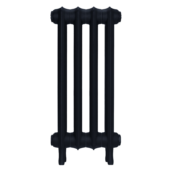 Emmeline I - Pencil Grey Cast Iron Column Radiator H607mm x W296mm 1 Column - Wall Hung