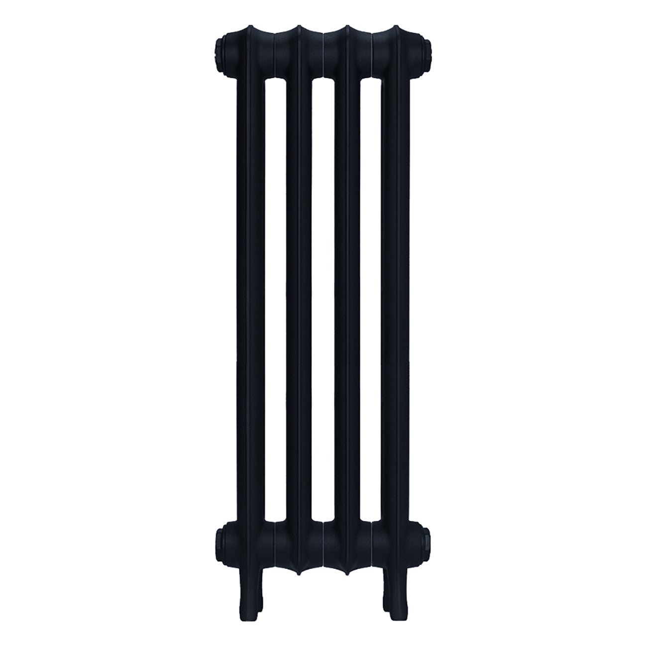 Emmeline I - Pencil Grey Cast Iron Column Radiator H807mm x W296mm 1 Column - Wall Hung