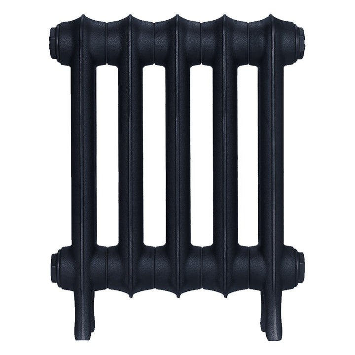 Emmeline I - Pencil Grey Cast Iron Column Radiator H407mm x W363mm 1 Column - Wall Hung