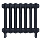 Emmeline I - Pencil Grey Cast Iron Column Radiator H407mm x W496mm 1 Column - Wall Hung