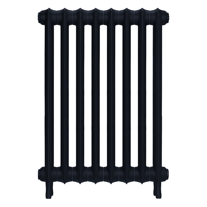 Emmeline I - Pencil Grey Cast Iron Column Radiator H807mm x W562mm 1 Column - Wall Hung
