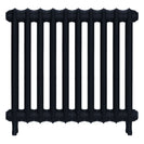 Emmeline II - Pencil Grey Cast Iron Column Radiator H613mm x W695mm 2 Column - Wall Hung