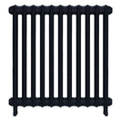 Emmeline II - Pencil Grey Cast Iron Column Radiator H813mm x W762mm 2 Column - Wall Hung