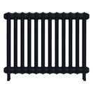 Emmeline II - Pencil Grey Cast Iron Column Radiator H613mm x W828mm 2 Column - Wall Hung