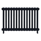 Emmeline II - Pencil Grey Cast Iron Column Radiator H613mm x W961mm 2 Column - Wall Hung