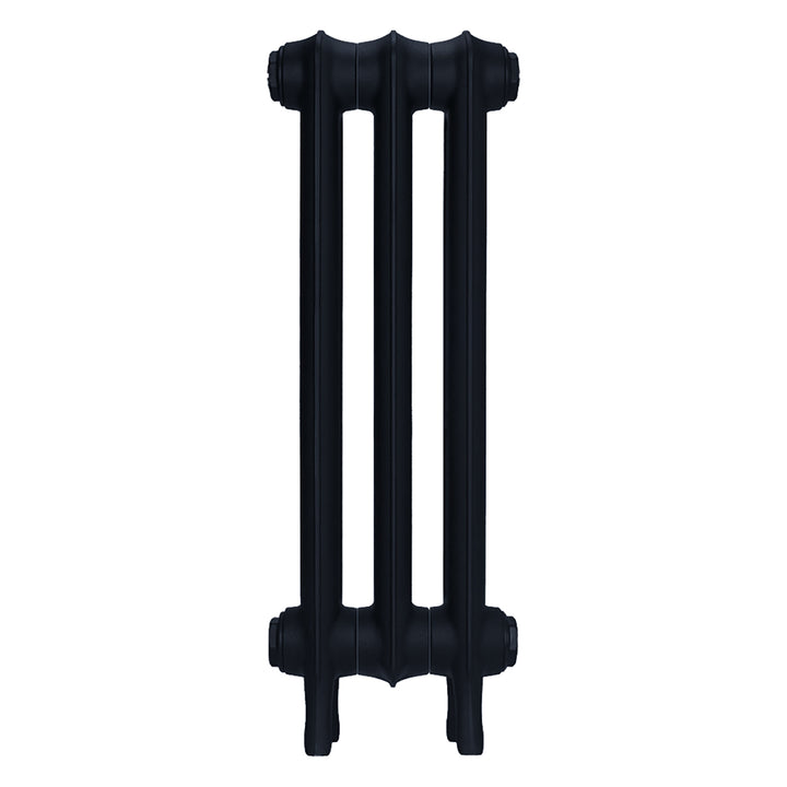 Emmeline II - Pencil Grey Cast Iron Column Radiator H613mm x W230mm 2 Column - Wall Hung