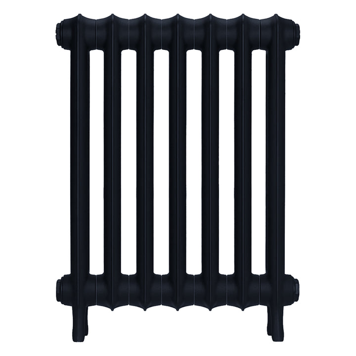 Emmeline II - Pencil Grey Cast Iron Column Radiator H613mm x W496mm 2 Column - Wall Hung