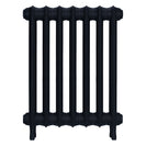 Emmeline II - Pencil Grey Cast Iron Column Radiator H613mm x W496mm 2 Column - Wall Hung