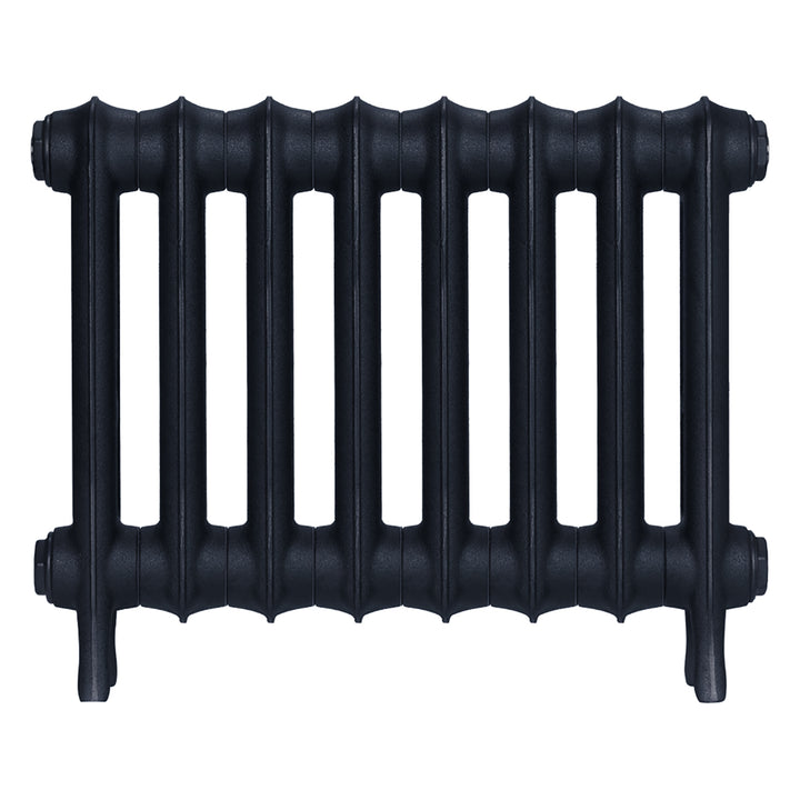 Emmeline II - Pencil Grey Cast Iron Column Radiator H413mm x W562mm 2 Column - Wall Hung