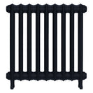 Emmeline II - Pencil Grey Cast Iron Column Radiator H613mm x W629mm 2 Column - Wall Hung