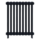 Emmeline II - Pencil Grey Cast Iron Column Radiator H813mm x W629mm 2 Column - Wall Hung
