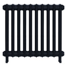 Emmeline III - Pencil Grey Cast Iron Column Radiator H616mm x W695mm 3 Column - Wall Hung