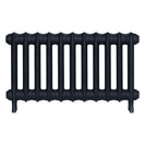 Emmeline III - Pencil Grey Cast Iron Column Radiator H416mm x W762mm 3 Column - Wall Hung