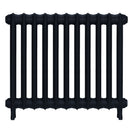 Emmeline III - Pencil Grey Cast Iron Column Radiator H616mm x W762mm 3 Column - Wall Hung