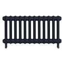 Emmeline III - Pencil Grey Cast Iron Column Radiator H416mm x W828mm 3 Column - Wall Hung