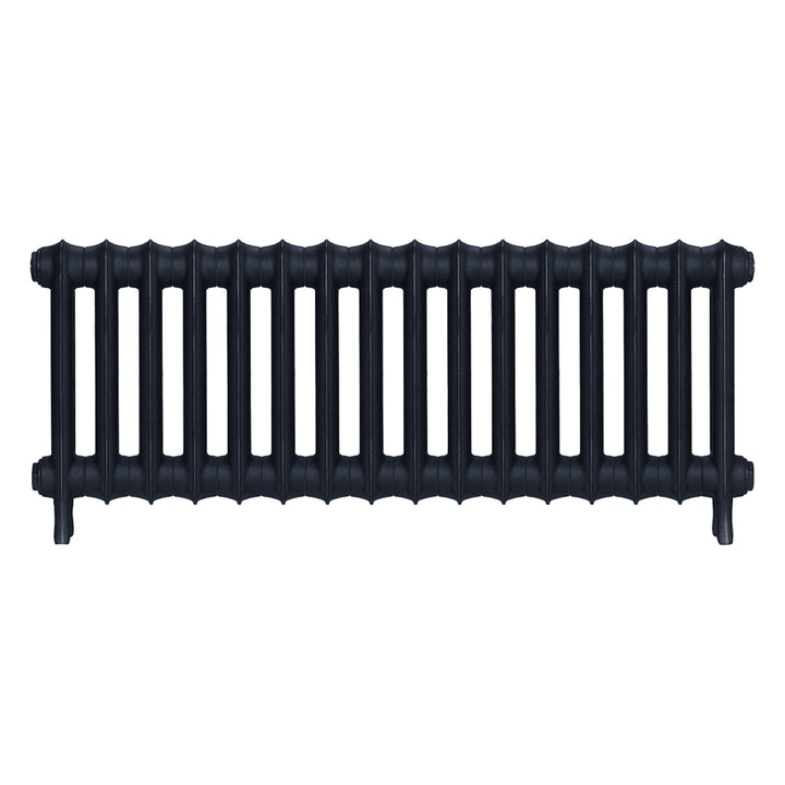 Emmeline III - Pencil Grey Cast Iron Column Radiator H416mm x W1094mm 3 Column - Wall Hung