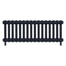 Emmeline III - Pencil Grey Cast Iron Column Radiator H416mm x W1094mm 3 Column - Wall Hung