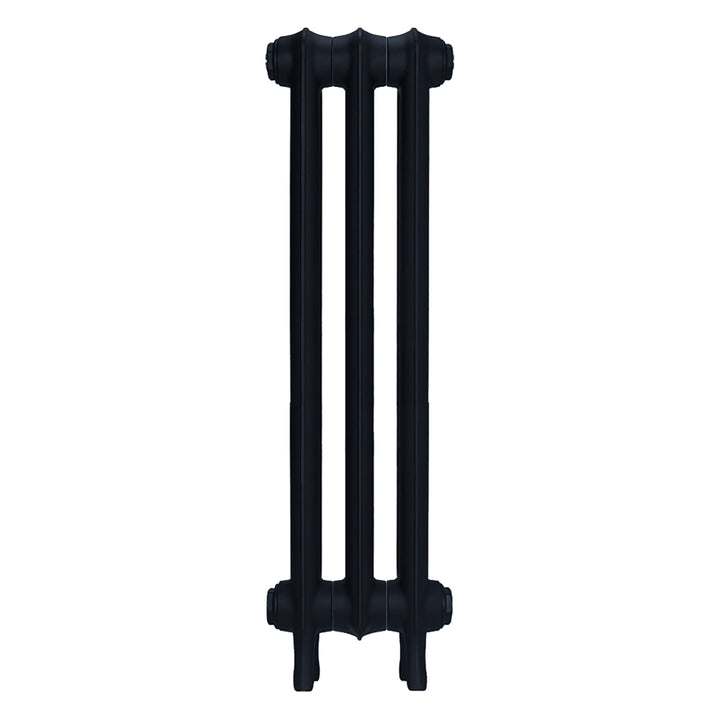 Emmeline III - Pencil Grey Cast Iron Column Radiator H816mm x W230mm 3 Column - Wall Hung