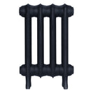 Emmeline III - Pencil Grey Cast Iron Column Radiator H416mm x W296mm 3 Column - Wall Hung