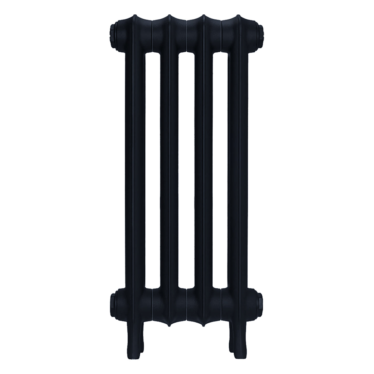 Emmeline III - Pencil Grey Cast Iron Column Radiator H616mm x W296mm 3 Column - Wall Hung