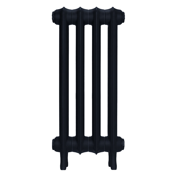 Emmeline III - Pencil Grey Cast Iron Column Radiator H616mm x W296mm 3 Column - Wall Hung